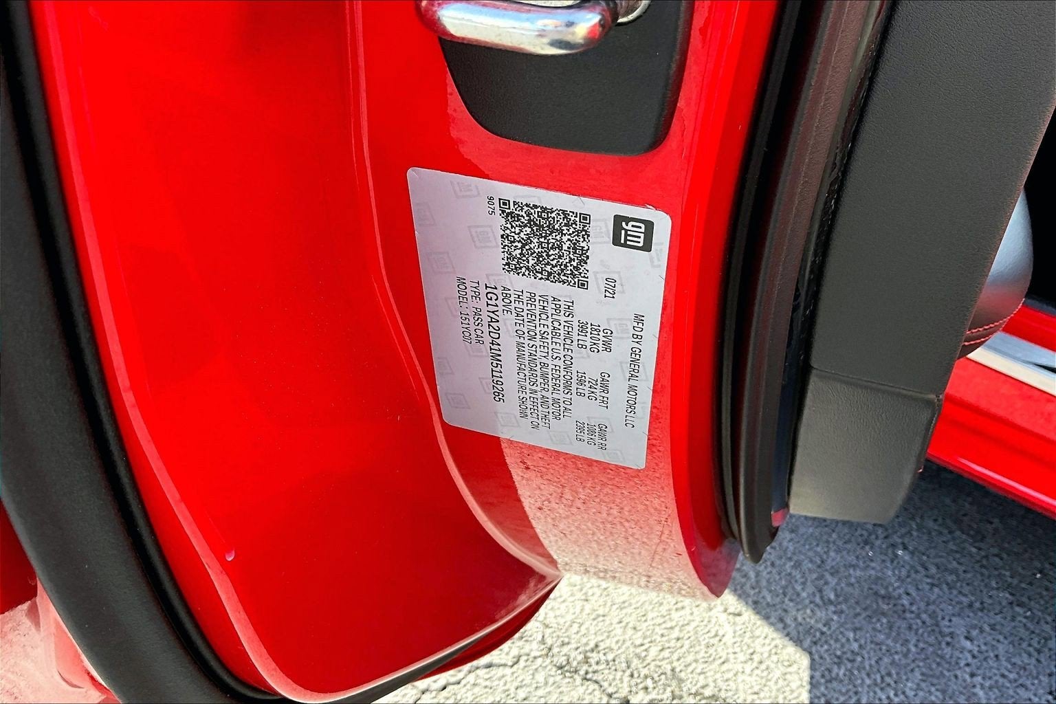 2021 Chevrolet Corvette Stingray 1LT