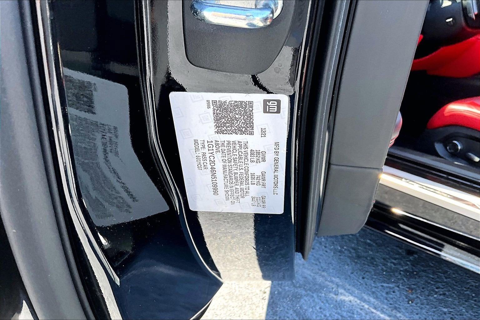 2022 Chevrolet Corvette Stingray 3LT