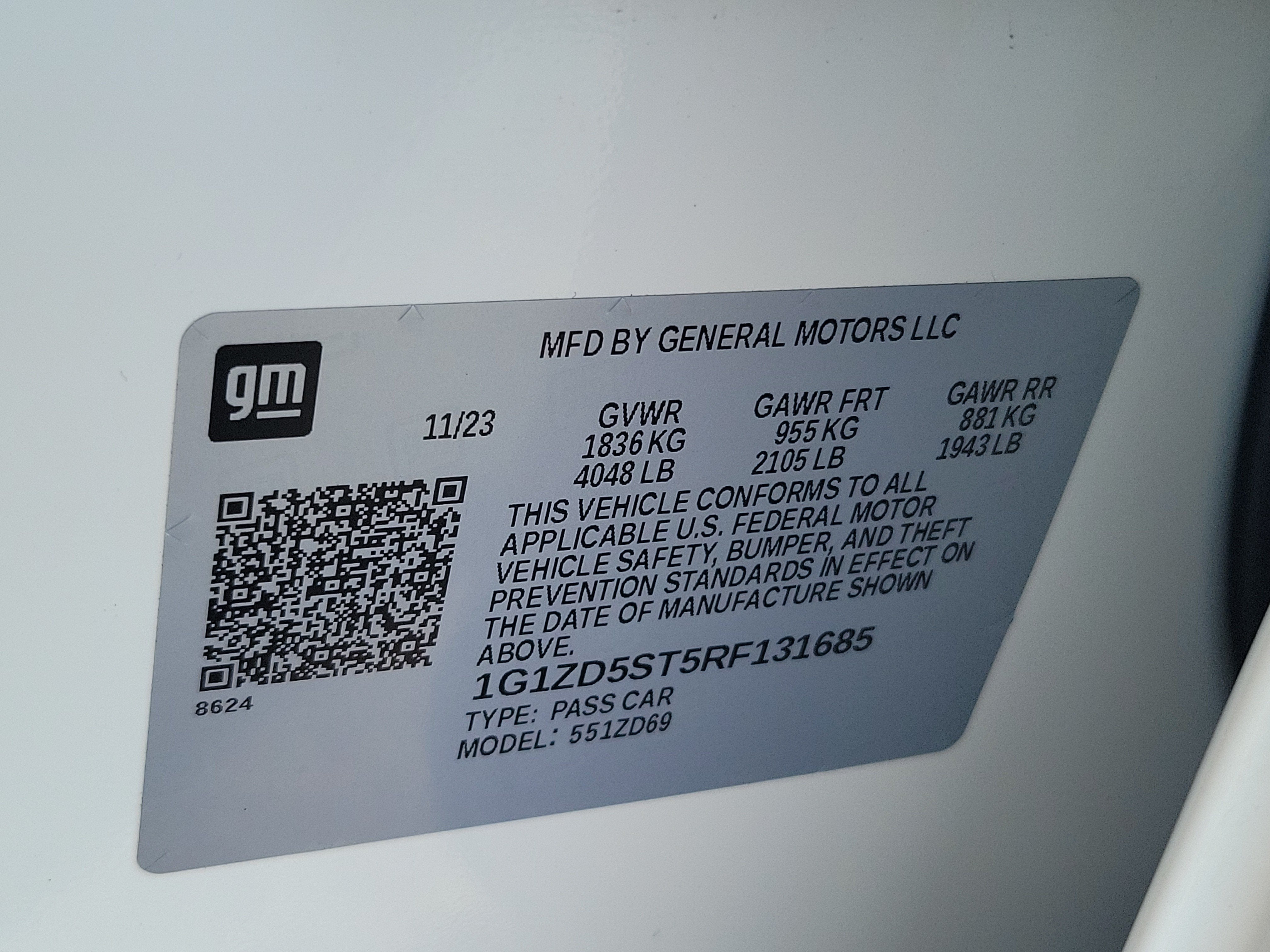 2024 Chevrolet Malibu 1LT