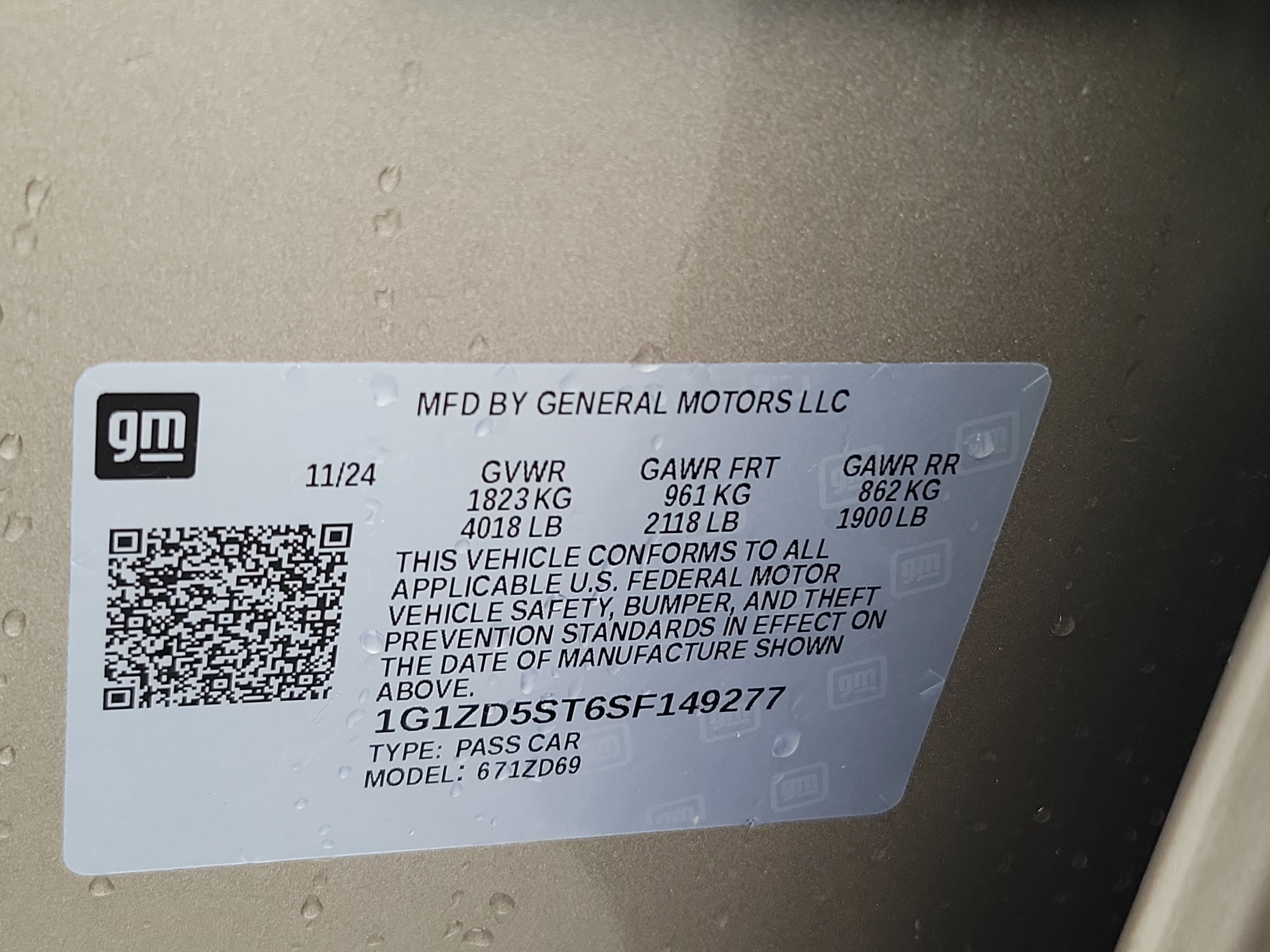 2025 Chevrolet Malibu 1LT