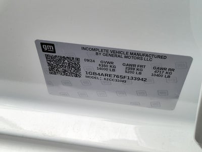 2025 Chevrolet Silverado 3500 HD Chassis Cab Work Truck