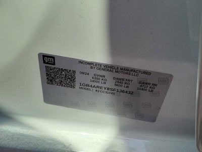 2025 Chevrolet Silverado 3500 HD Chassis Cab Work Truck