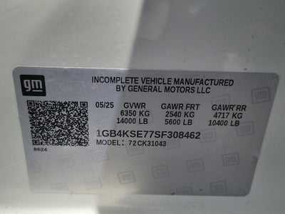 2025 Chevrolet Silverado 3500 HD Chassis Cab Work Truck