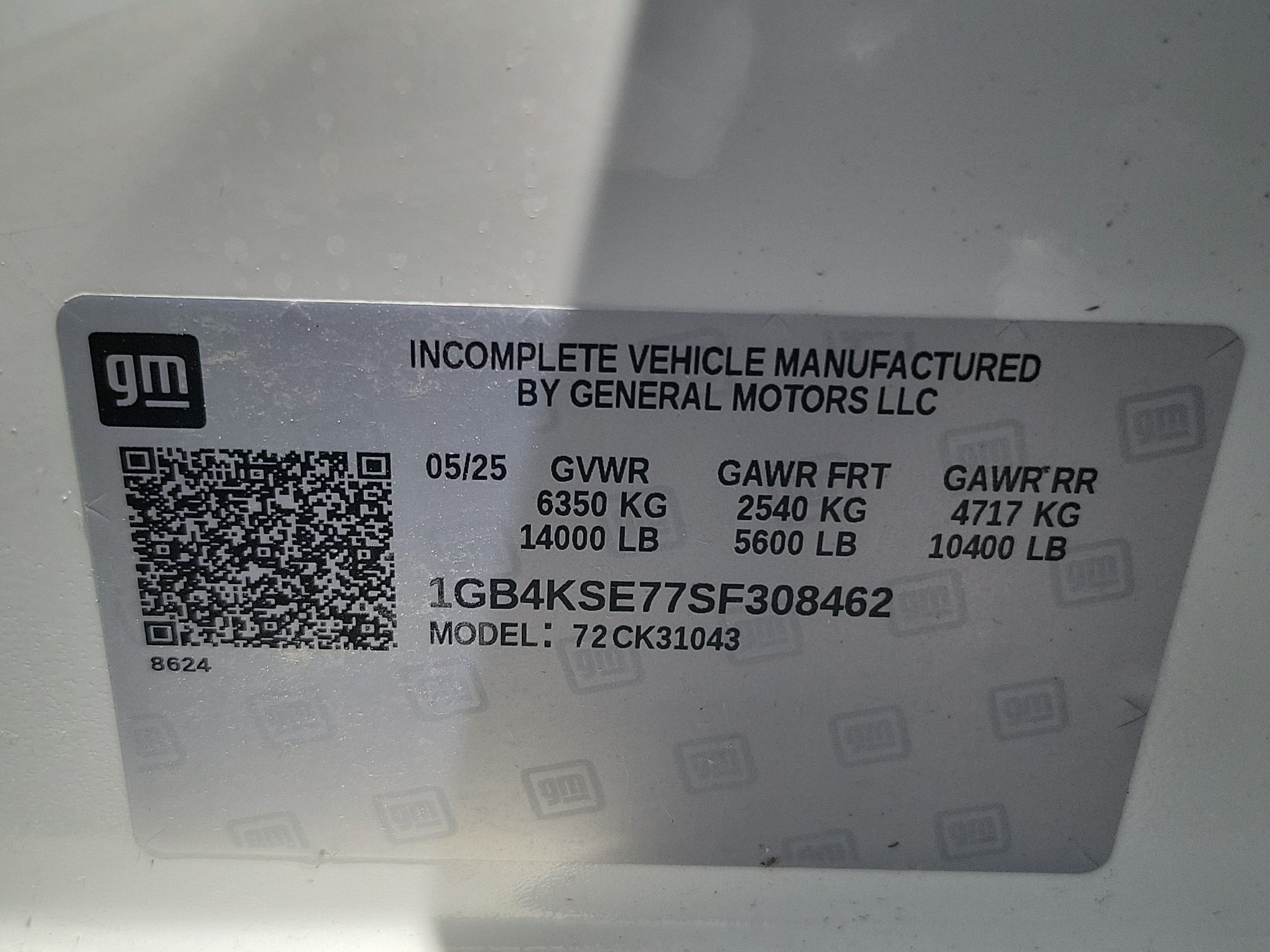 2025 Chevrolet Silverado 3500 HD Chassis Cab Work Truck