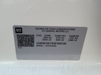 2025 Chevrolet Silverado 3500 HD Chassis Cab Work Truck