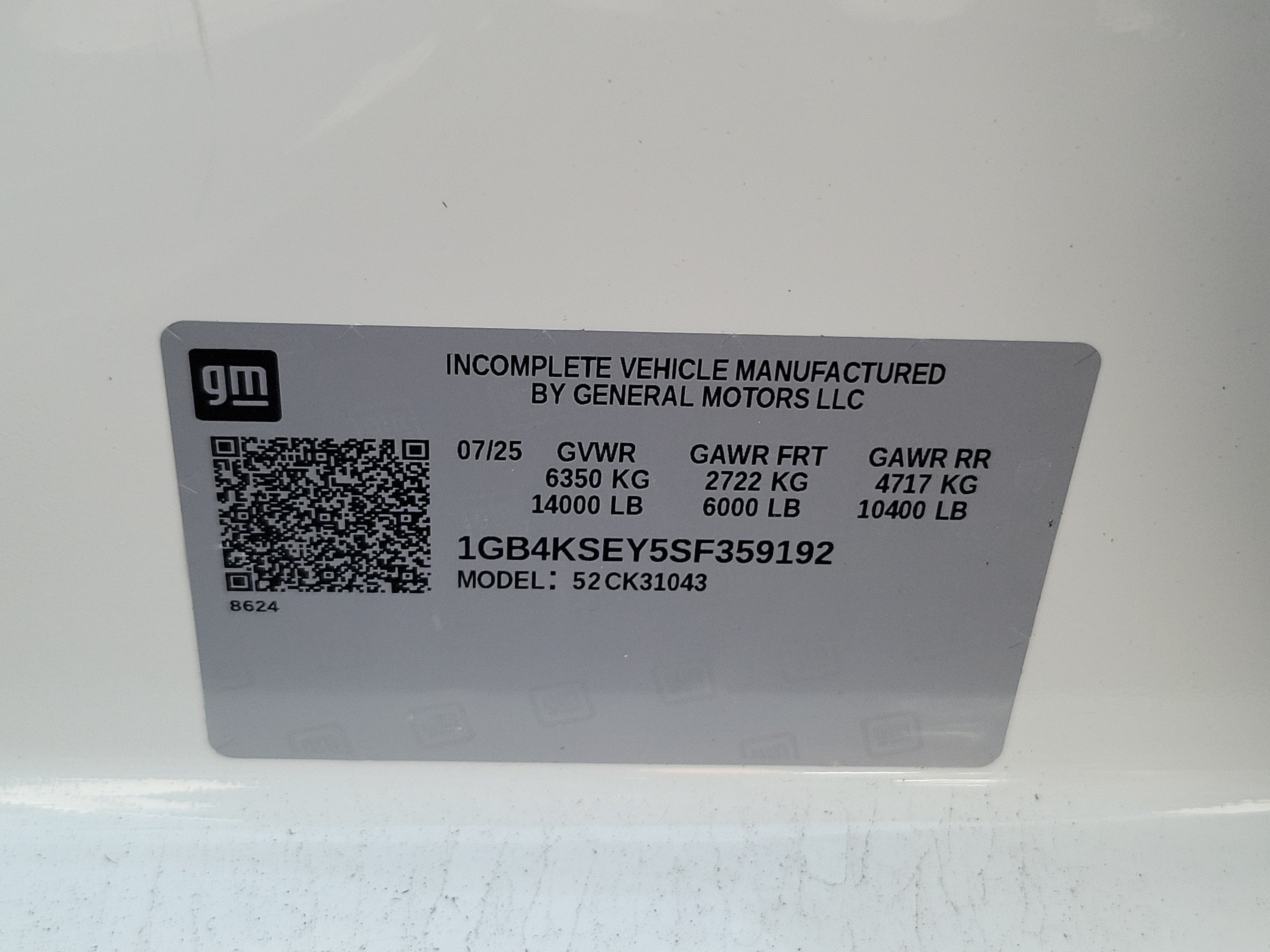 2025 Chevrolet Silverado 3500 HD Chassis Cab Work Truck