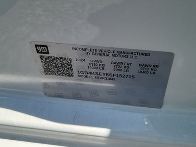 2025 Chevrolet Silverado 3500 HD Chassis Cab Work Truck