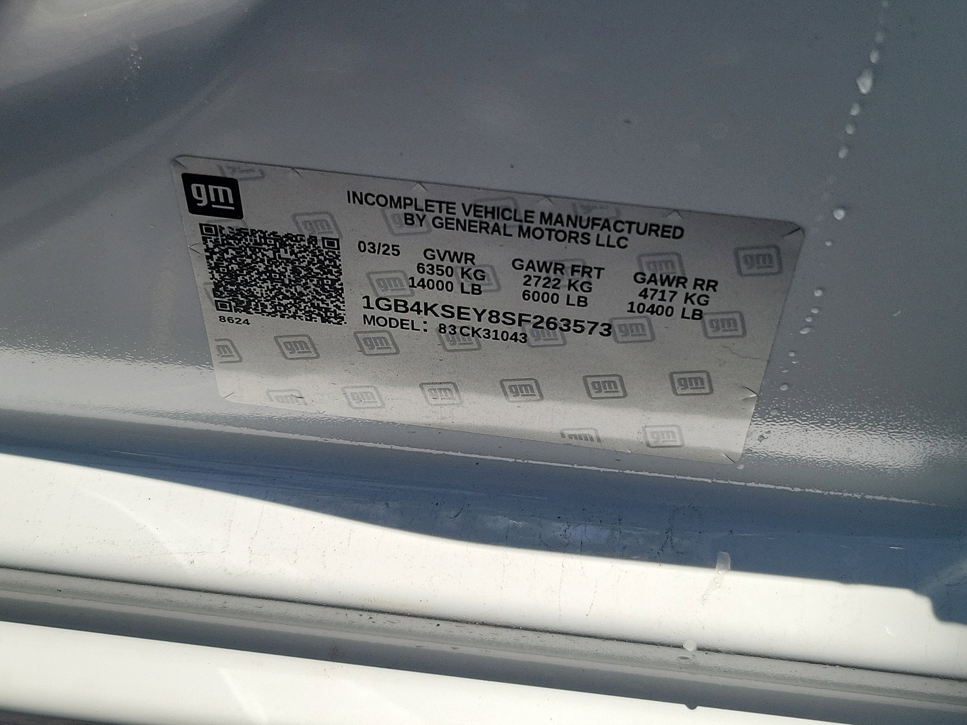 2025 Chevrolet Silverado 3500 HD Chassis Cab Work Truck