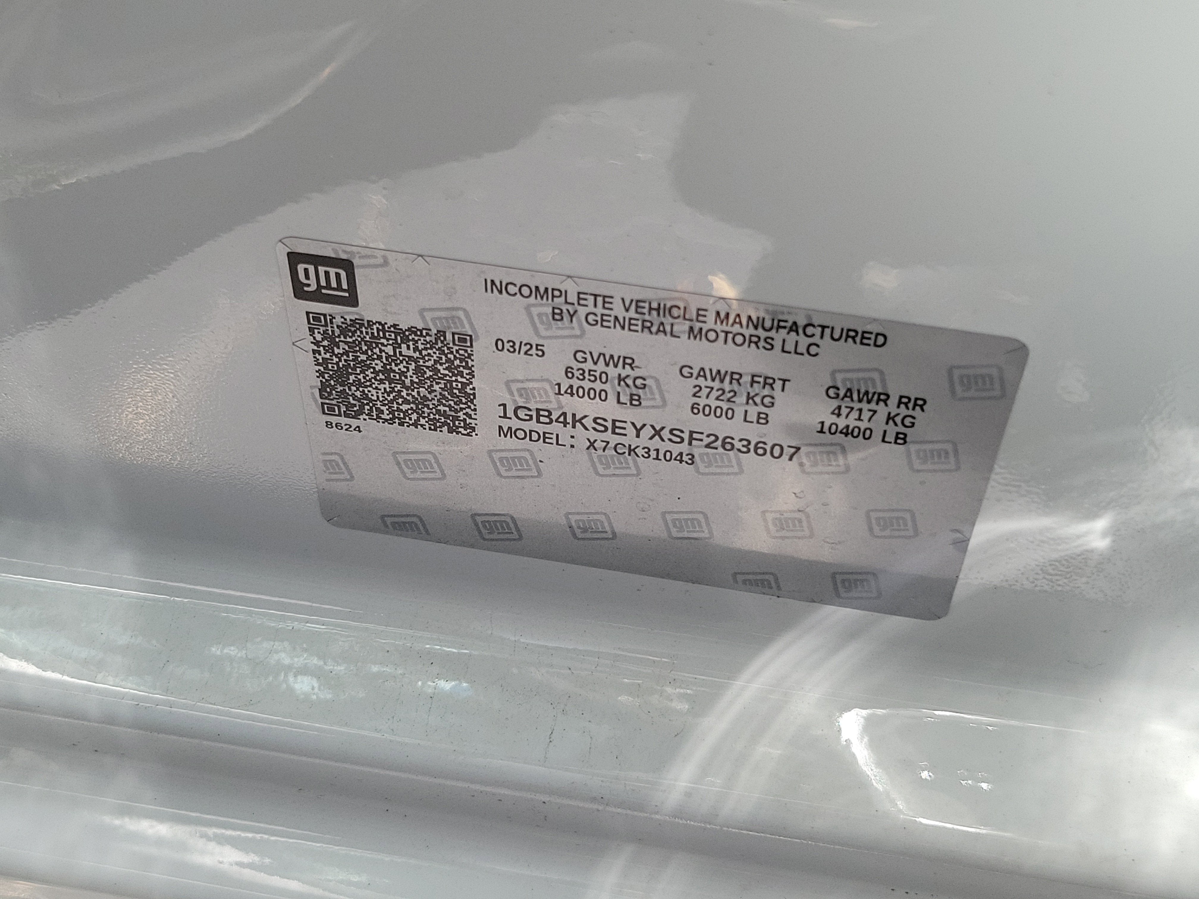 2025 Chevrolet Silverado 3500 HD Chassis Cab Work Truck