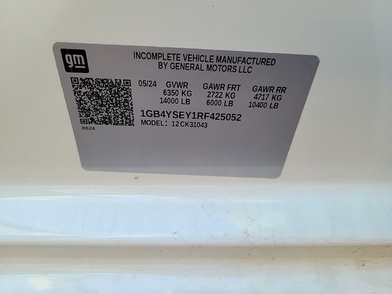 2024 Chevrolet Silverado 3500 HD Chassis Cab Work Truck