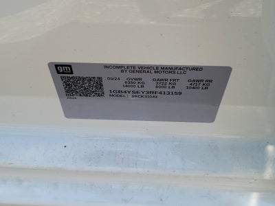 2024 Chevrolet Silverado 3500 HD Chassis Cab Work Truck