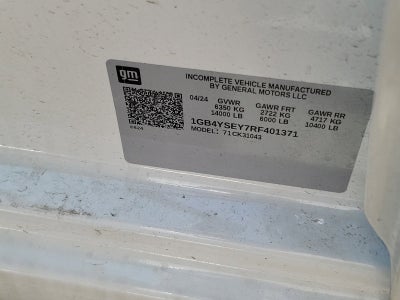 2024 Chevrolet Silverado 3500 HD Chassis Cab Work Truck