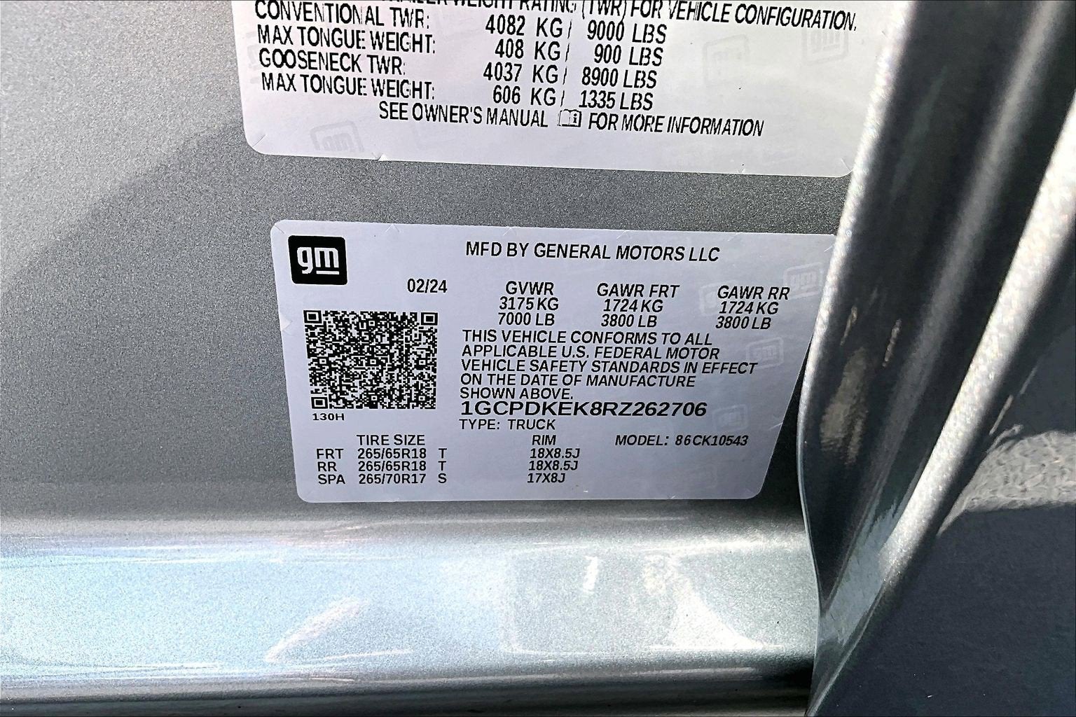 2024 Chevrolet Silverado 1500 LT (2FL)