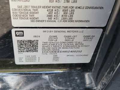 2024 Chevrolet Silverado 1500 RST