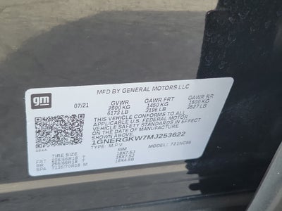 2021 Chevrolet Traverse LT Cloth
