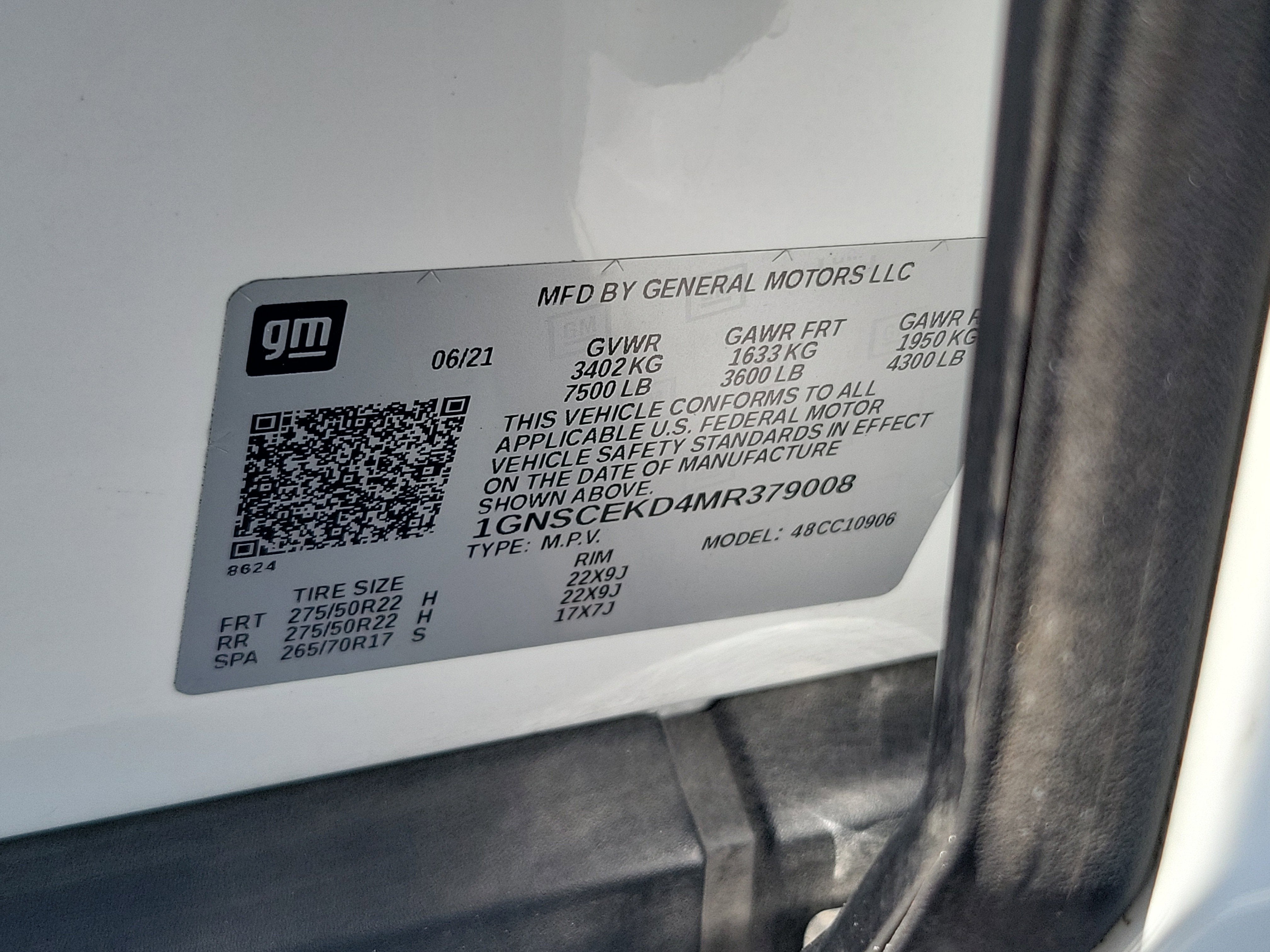 2021 Chevrolet Suburban RST