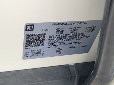 2022 Chevrolet Suburban High Country