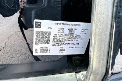 2024 Chevrolet Tahoe LT