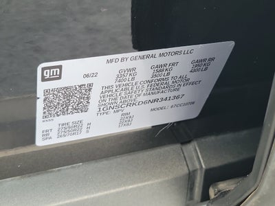 2022 Chevrolet Tahoe RST