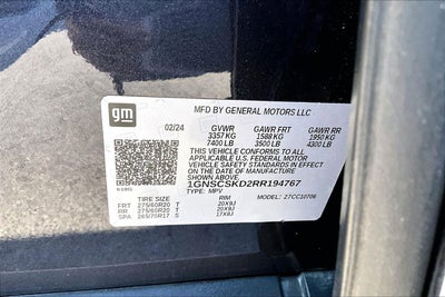 2024 Chevrolet Tahoe Premier