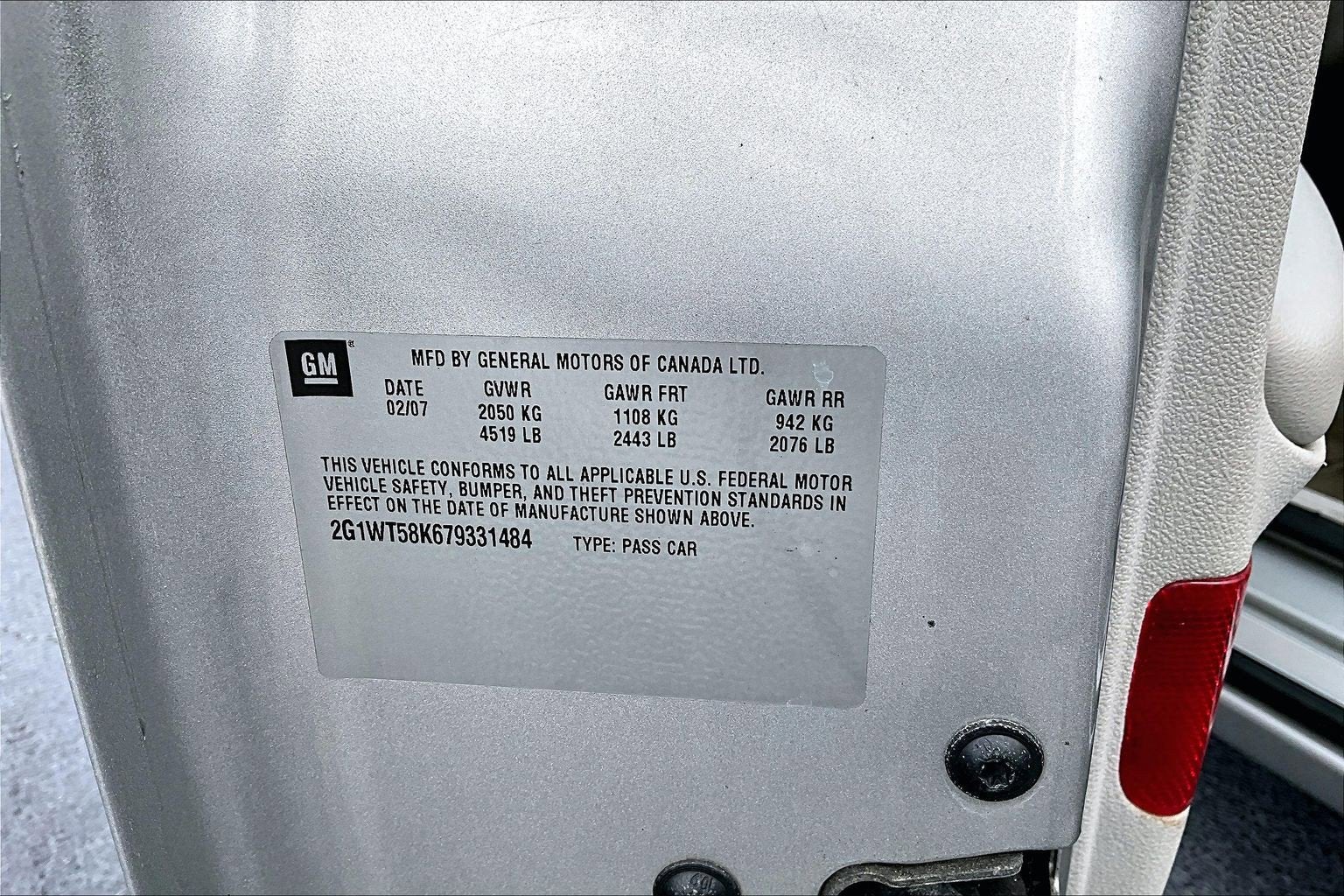 2007 Chevrolet Impala 3.5L LT