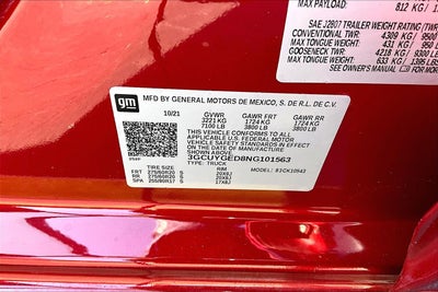 2022 Chevrolet Silverado 1500 LTD LTZ