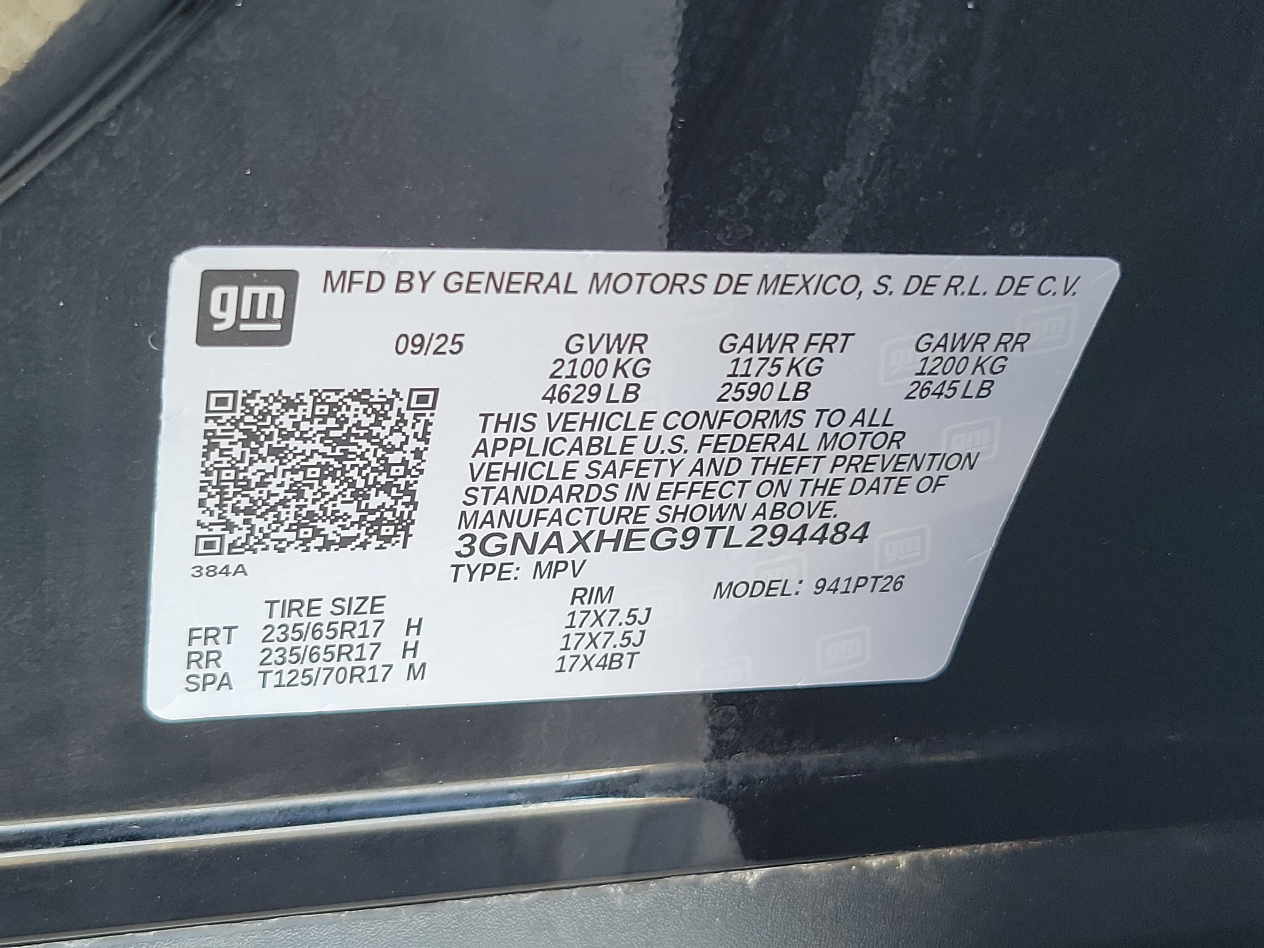 2026 Chevrolet Equinox LT