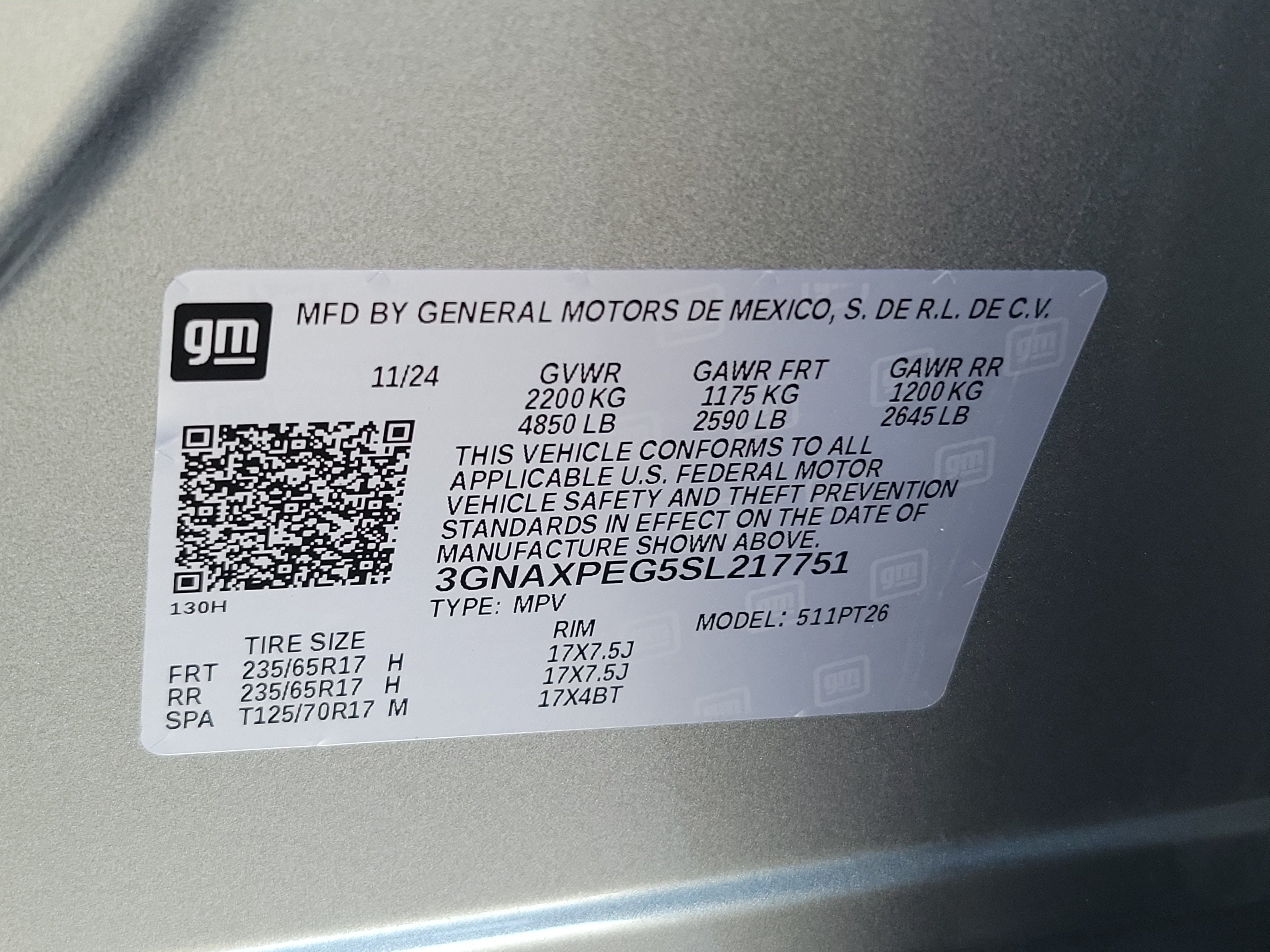 2025 Chevrolet Equinox LT