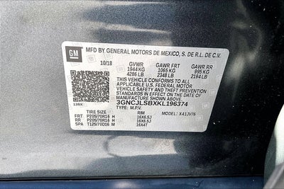 2019 Chevrolet Trax LT