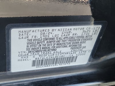 2024 Nissan Versa S