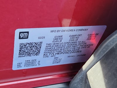 2025 Chevrolet Trax LT