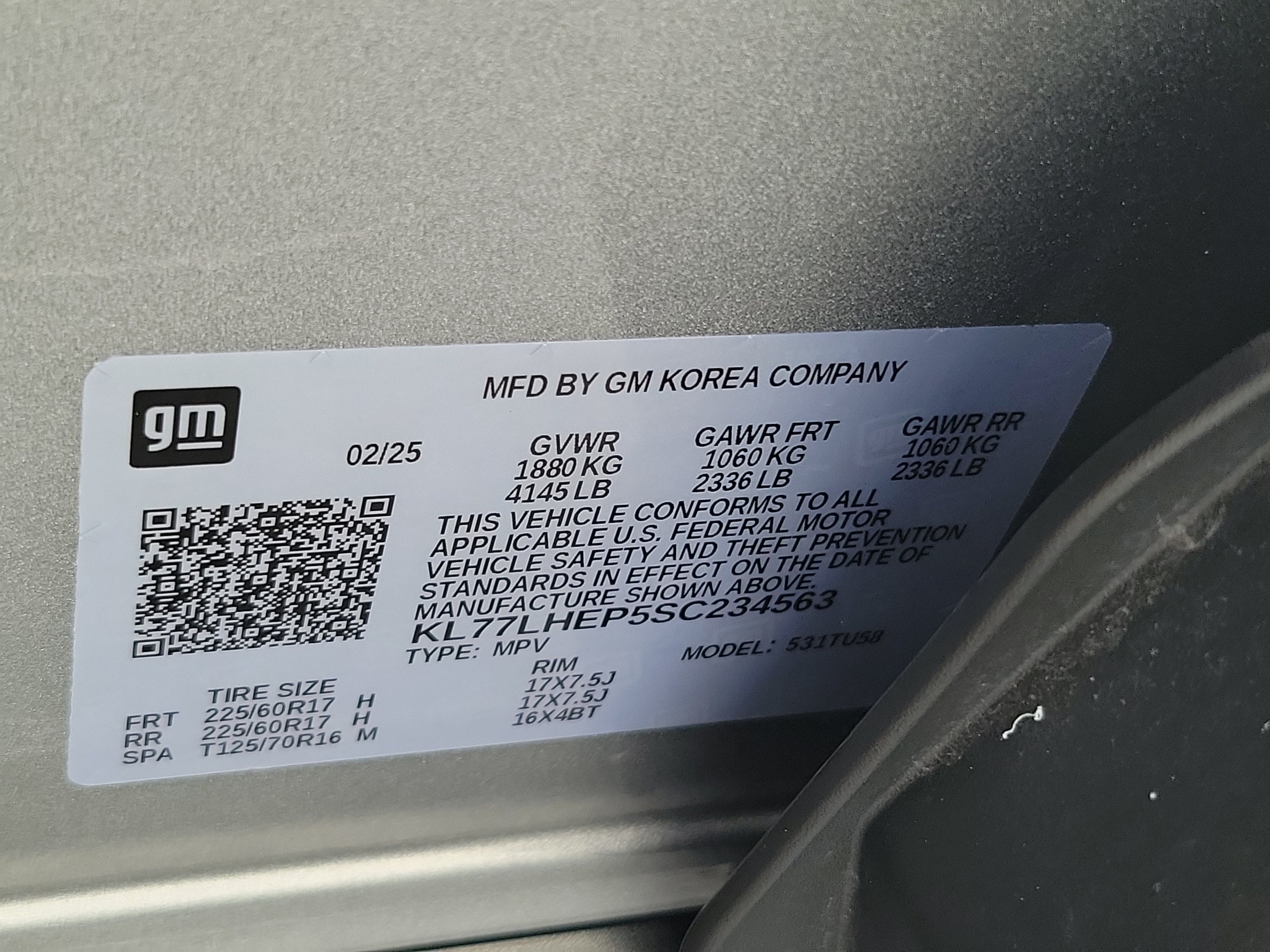 2025 Chevrolet Trax LT