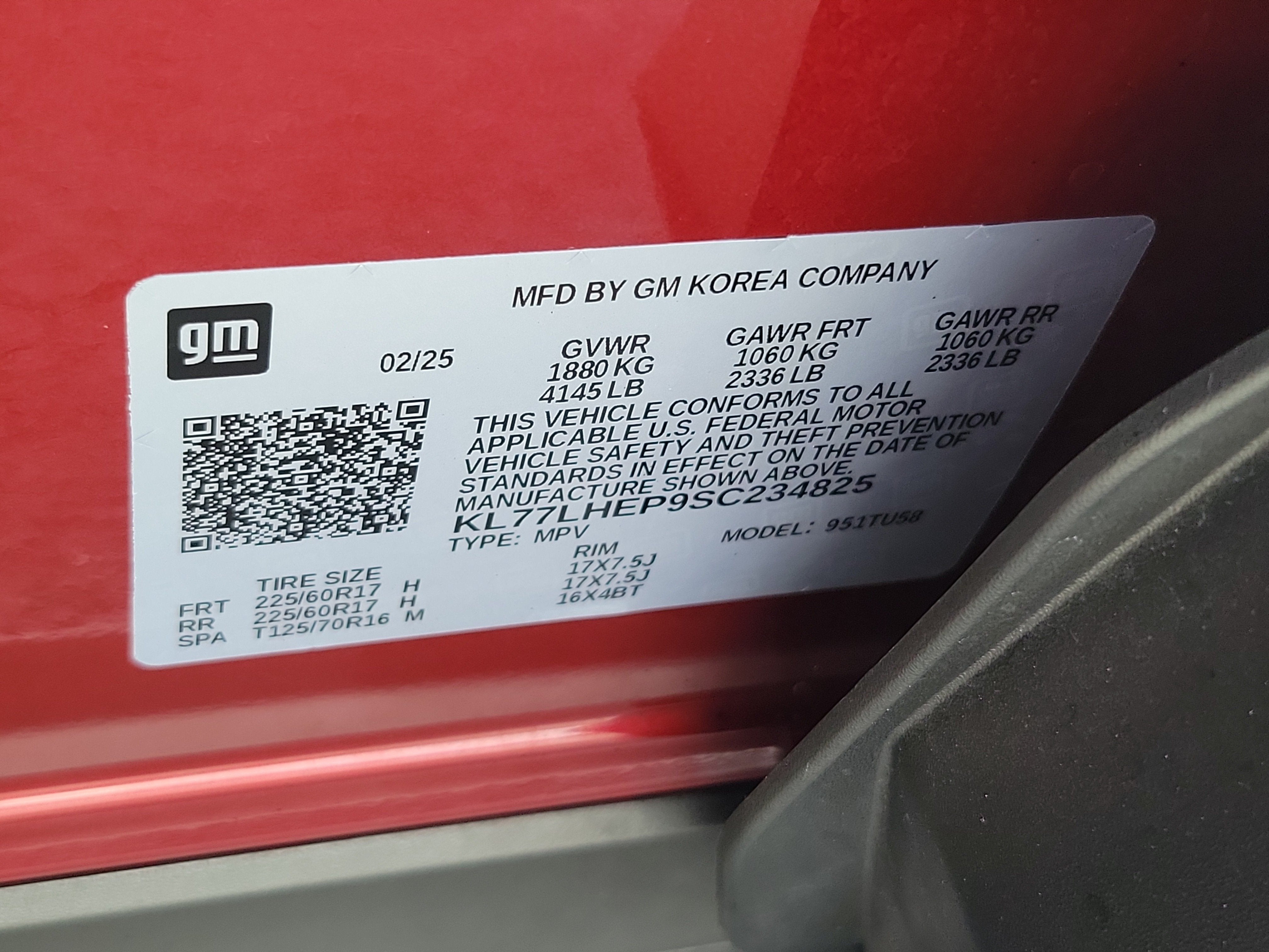 2025 Chevrolet Trax LT