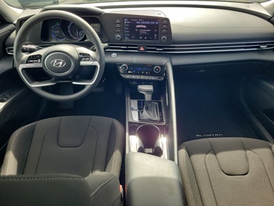 2023 Hyundai Elantra Hybrid Blue
