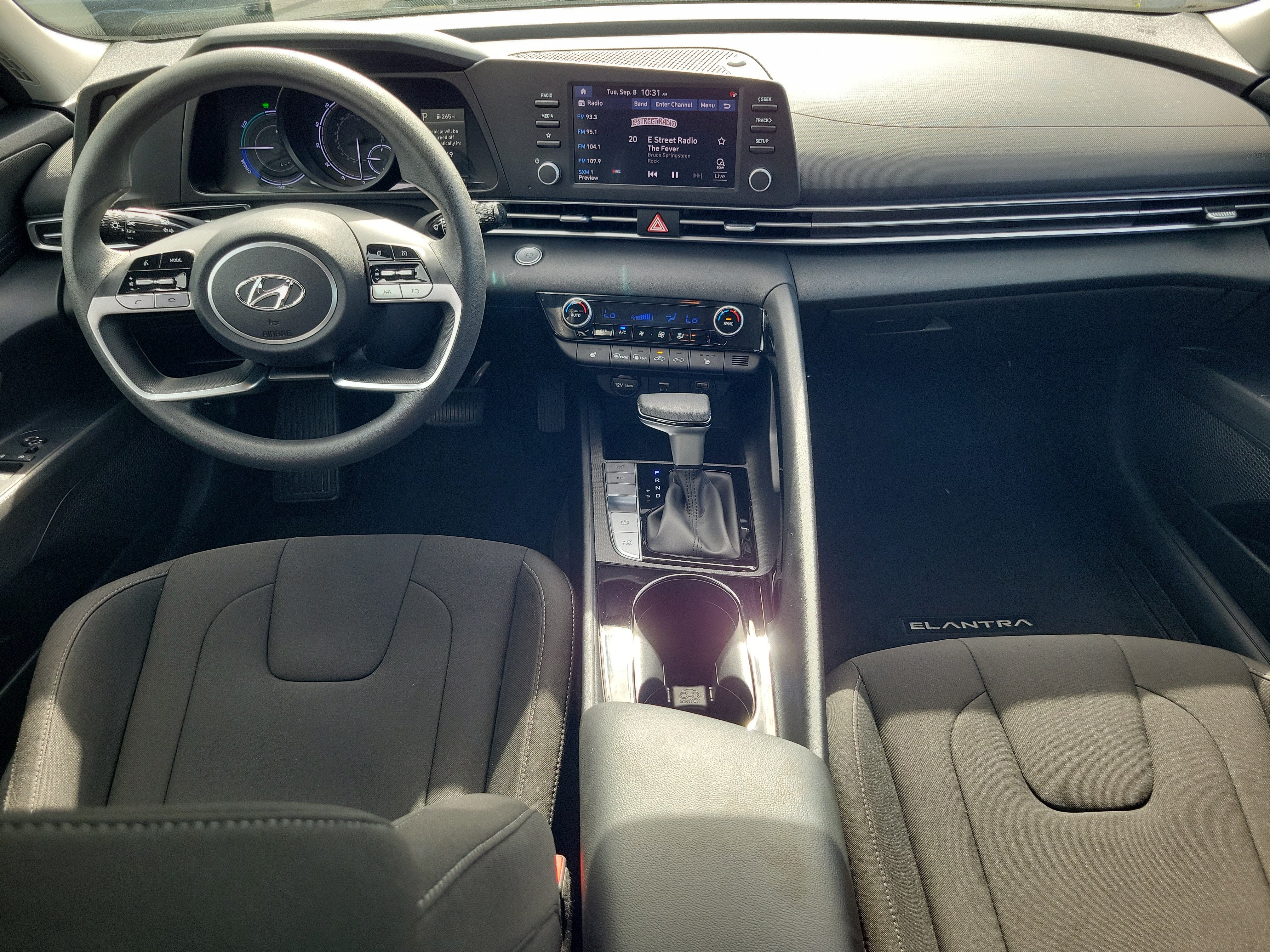 2023 Hyundai Elantra Hybrid Blue