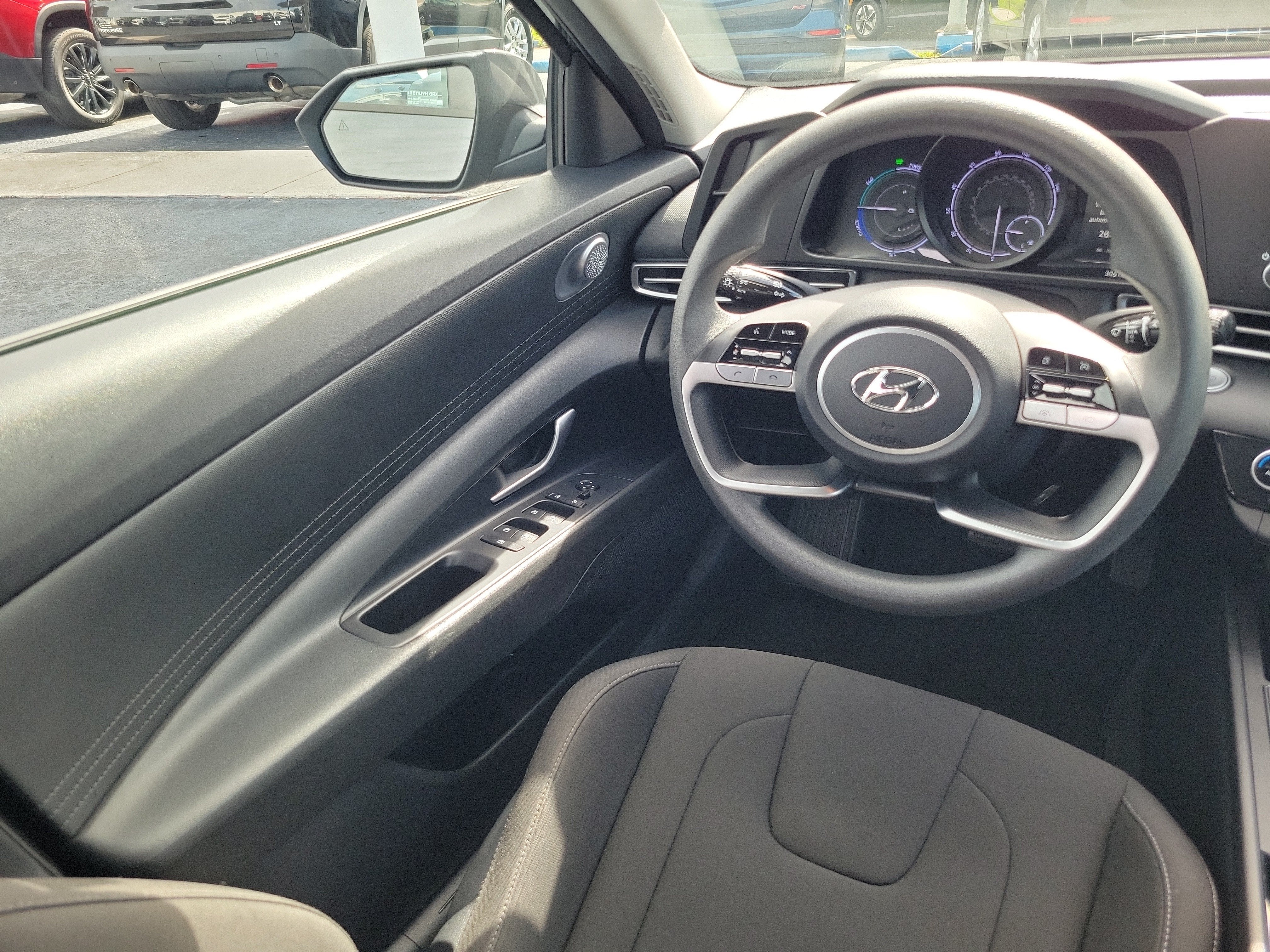 2023 Hyundai Elantra Hybrid Blue