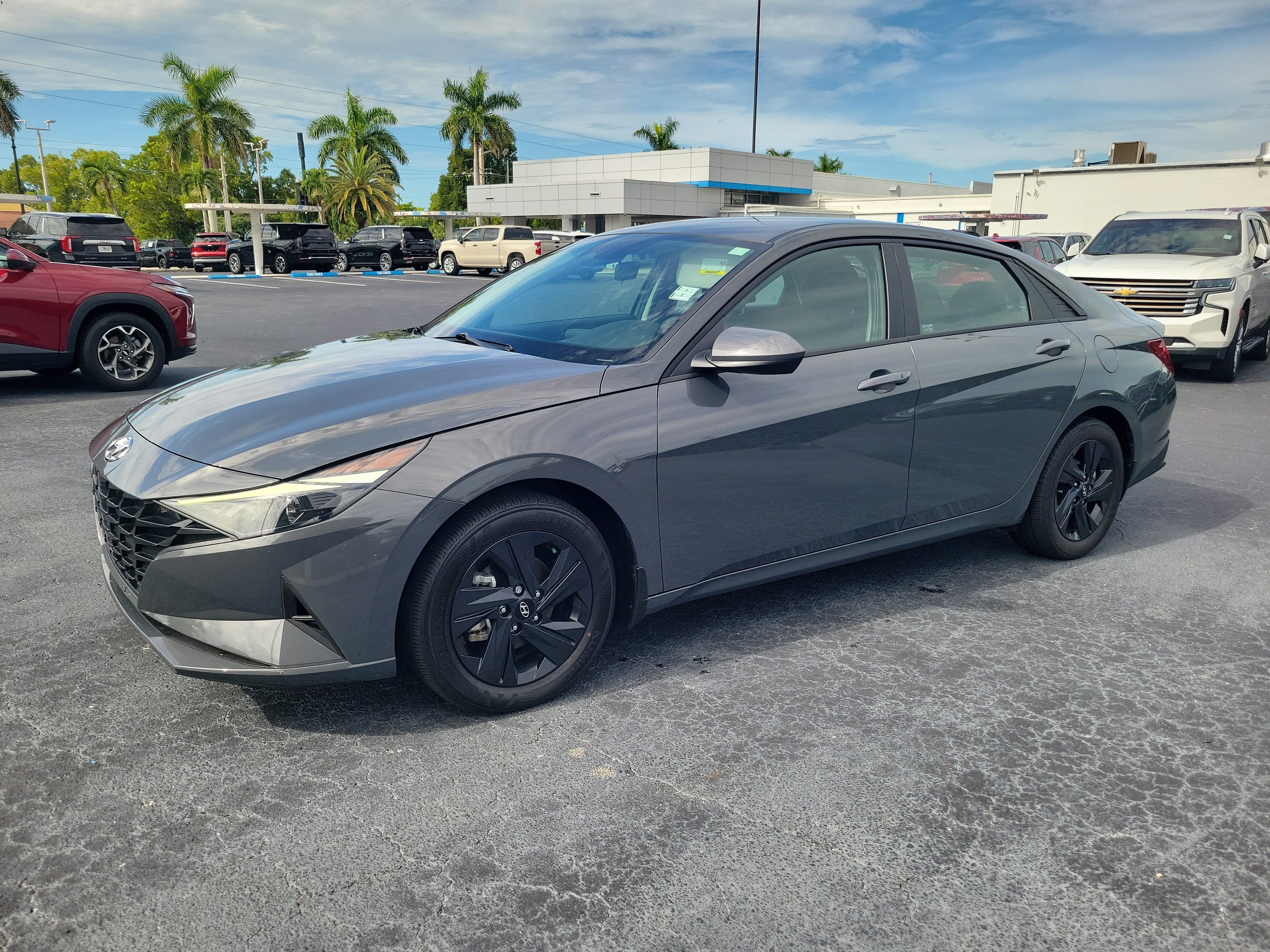 2023 Hyundai Elantra Hybrid Blue
