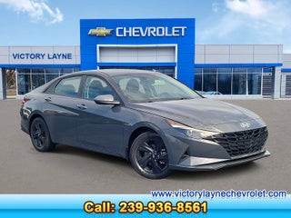 2023 Hyundai Elantra Hybrid Blue