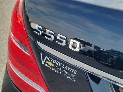 2013 Mercedes-Benz S-Class S 550