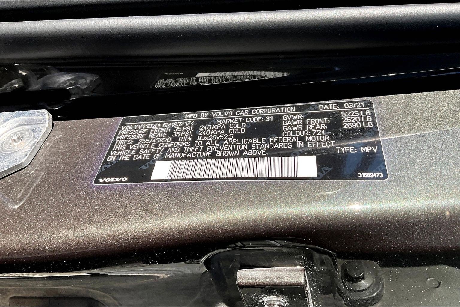 2021 Volvo XC60 Inscription