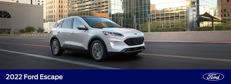 2022 ford in motion on the road