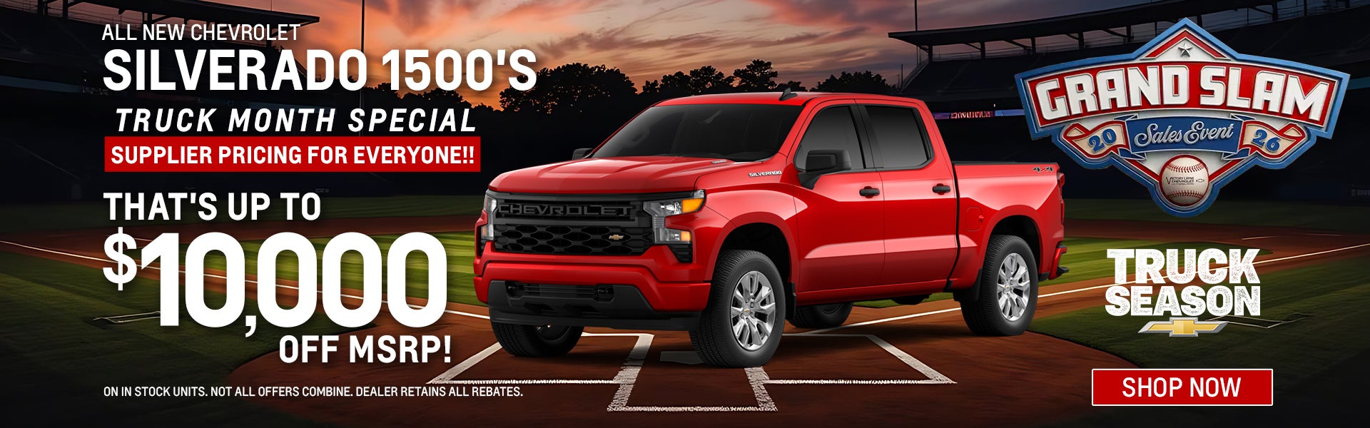 New Chevrolet Silverado 1500s